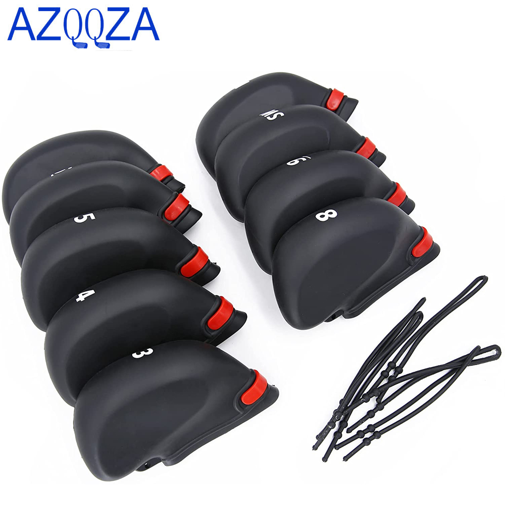 Golf Equipment Set - 9 개/대 블랙 골프 클럽 철