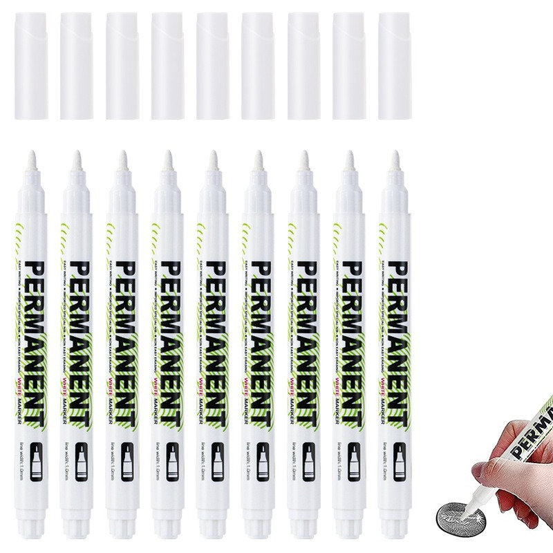 1/5/20Pcs 화이트 마커 펜 방수 알코올 페인트  - Tee Height Marker 리뷰 및 가격