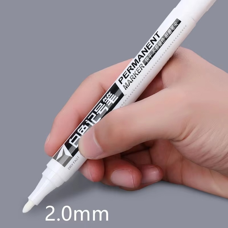 1-5pcs 화이트 마커 페인트 펜 방수 고무 영구 마 - Tee Height Marker 리뷰 및 가격