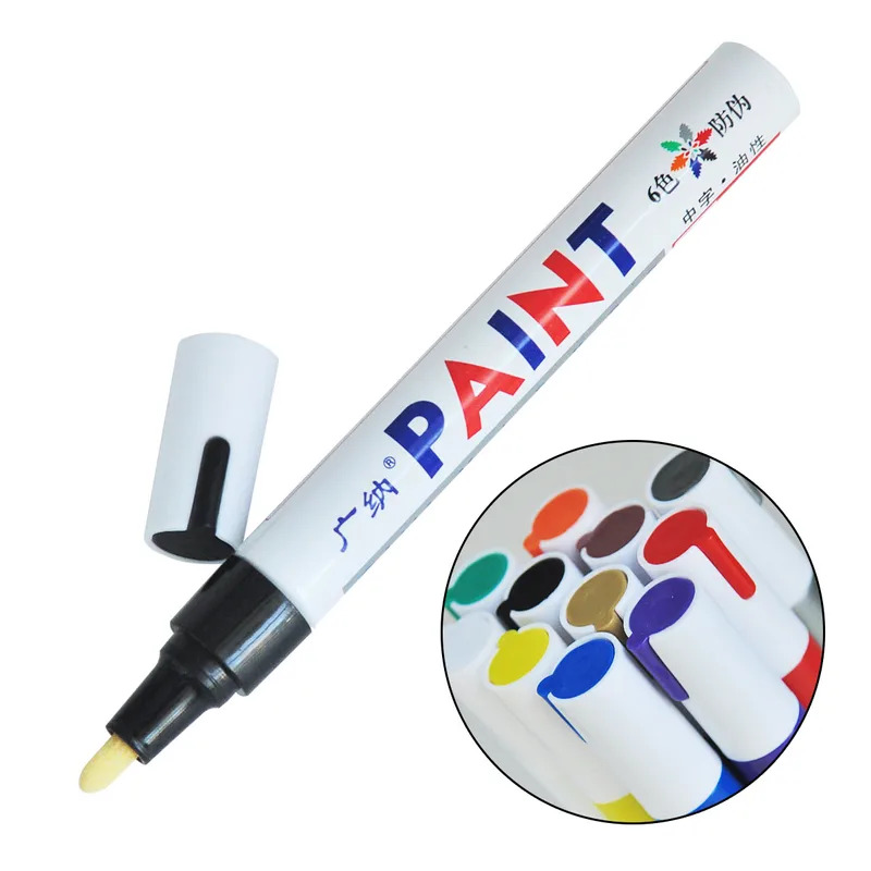 1/12Pcs 페인트 펜 페인트 마커 방수 자동차 타이 - Tee Height Marker 리뷰 및 가격