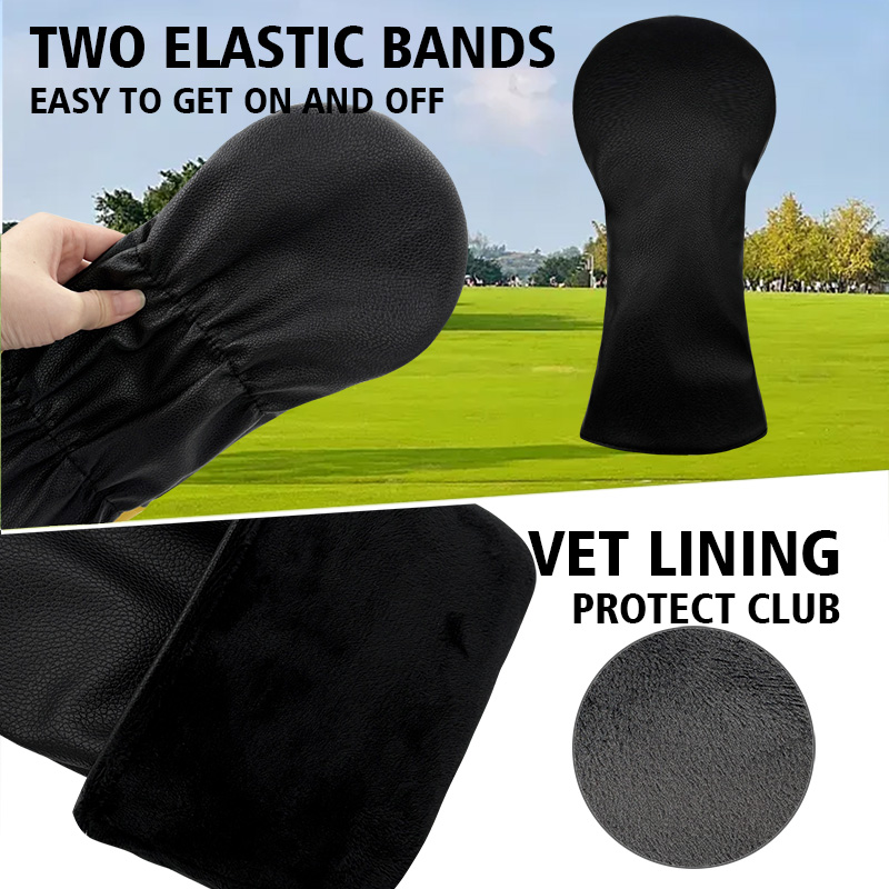 골프 헤드커버 골프 우드 커버 PU 가죽 골프 클럽 커 - Golf Equipment Set 리뷰 및 가격