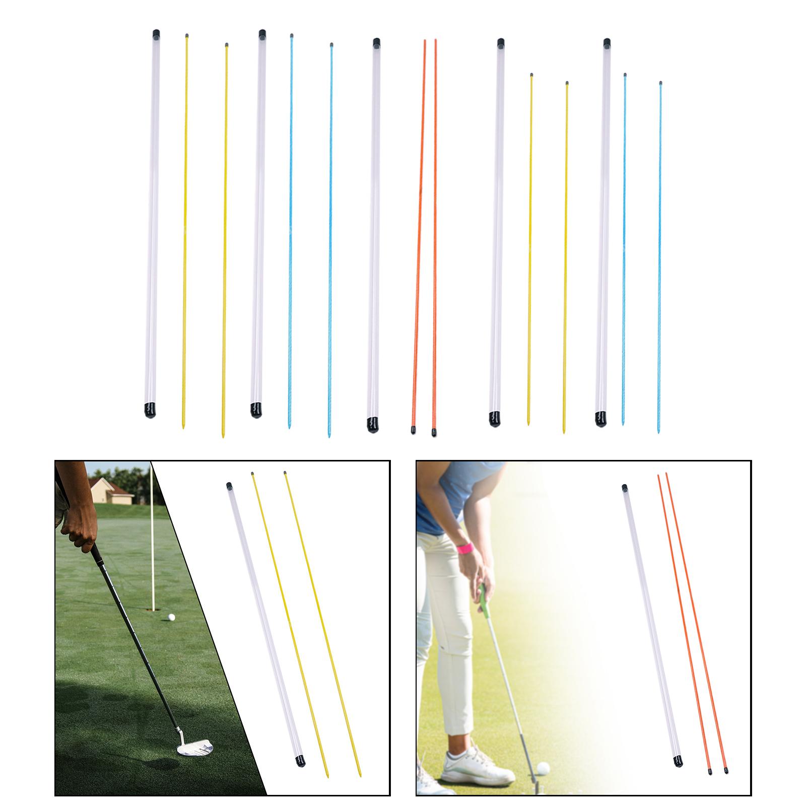 휴대용 골프 스윙 트레이너 정렬 스틱 세트, 골프 훈련 - Golf Equipment Set 리뷰 및 가격
